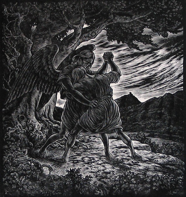 Jacobs worsteling met de Engel